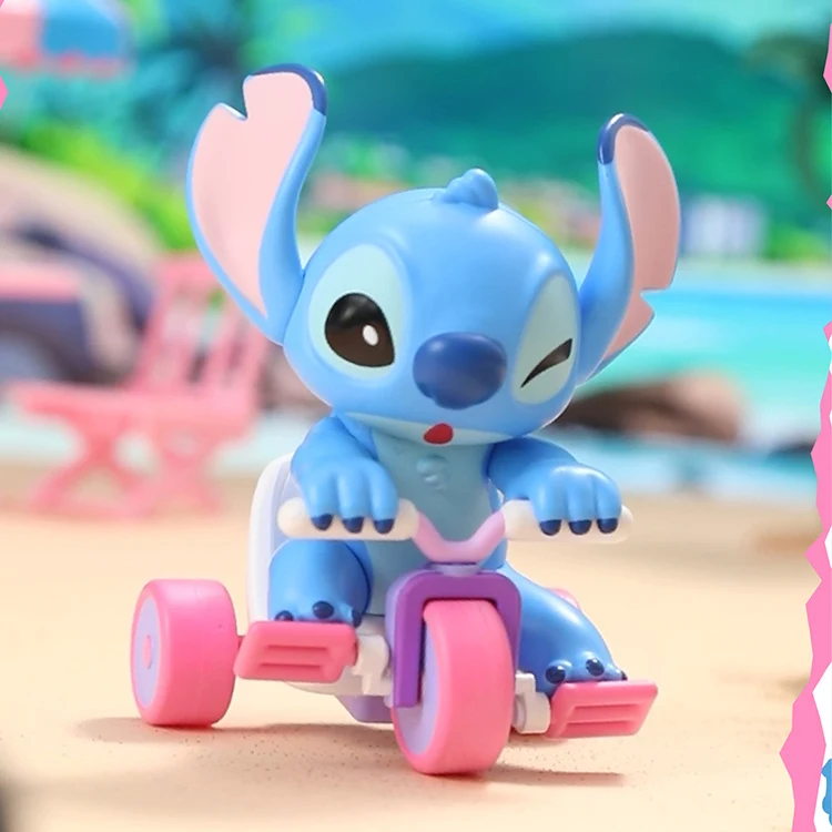 Disney Stitch Śliczna Seria Ruchowa Modne Zabawki Figurki na Stół Ruchome Zabawki Gadżety Figurka Niespodzianka Ozdoba Prezenty