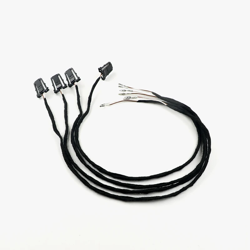 ضوء تحذير الباب للجولف 6 7 MK6 جيتا MK6 CC تيجوان باسات B6 LED ضوء المصباح الباب مع كابل 3ED 947 411 3ED947411 3AD947411 #3