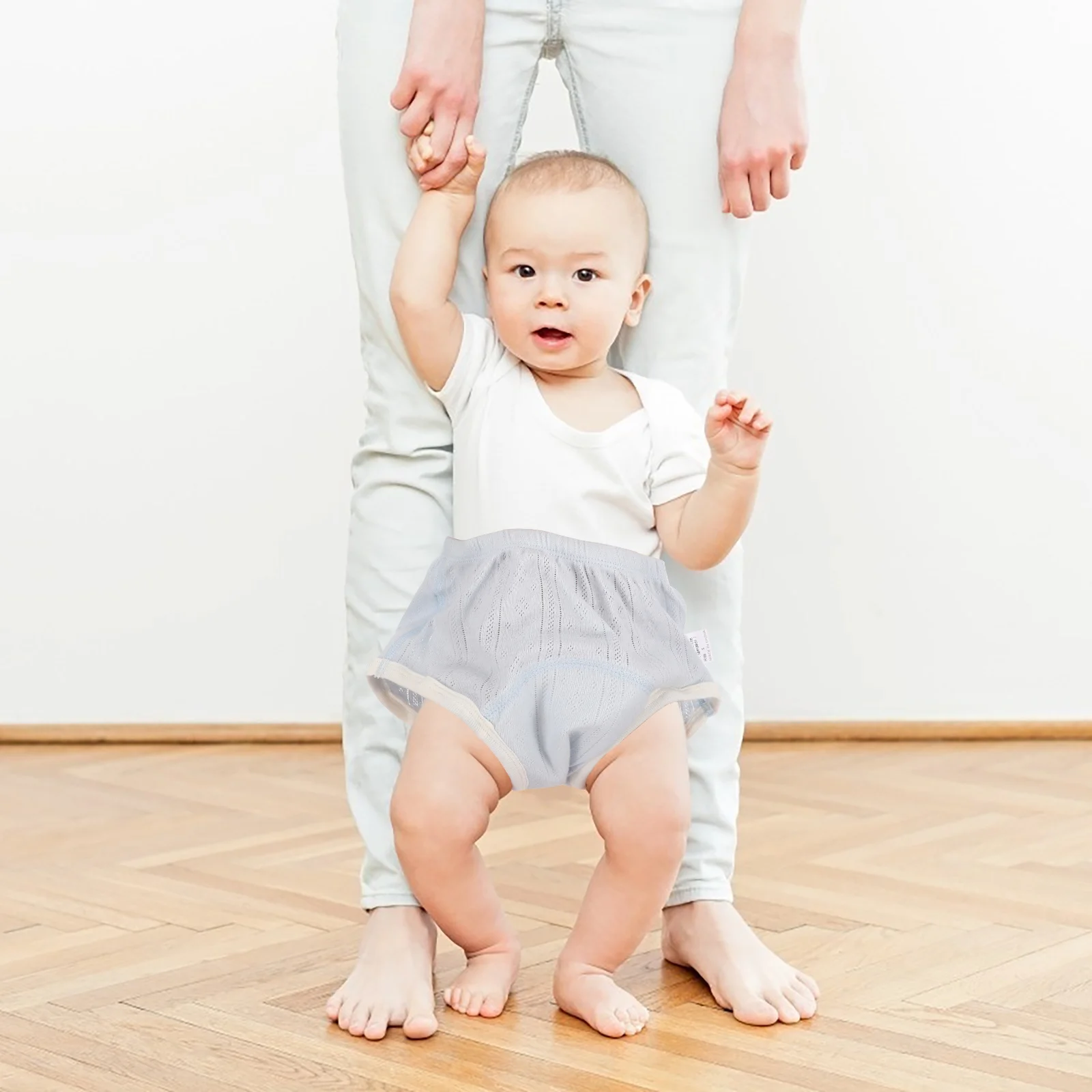 قطعتان من سراويل تدريب الأطفال القطنية القابلة للتنفس، ملابس داخلية للتدريب على المرحاض قابلة للغسل، حفاضات للأطفال الصغار، مانعة للتسرب وقابلة لإعادة الاستخدام للأولاد والبنات #6