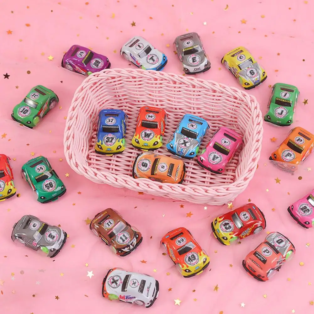 Tirare indietro auto senza batteria bella plastica modello di auto giocattolo interazione classica giocattoli bomboniera Mini simulazione veicolo giocattolo modello f