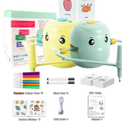 Smart Drawing Robot Automatic Painting Learning Intelligent Machine Toy Education Leaning Cartoon Drawing & Words Spelling Robot