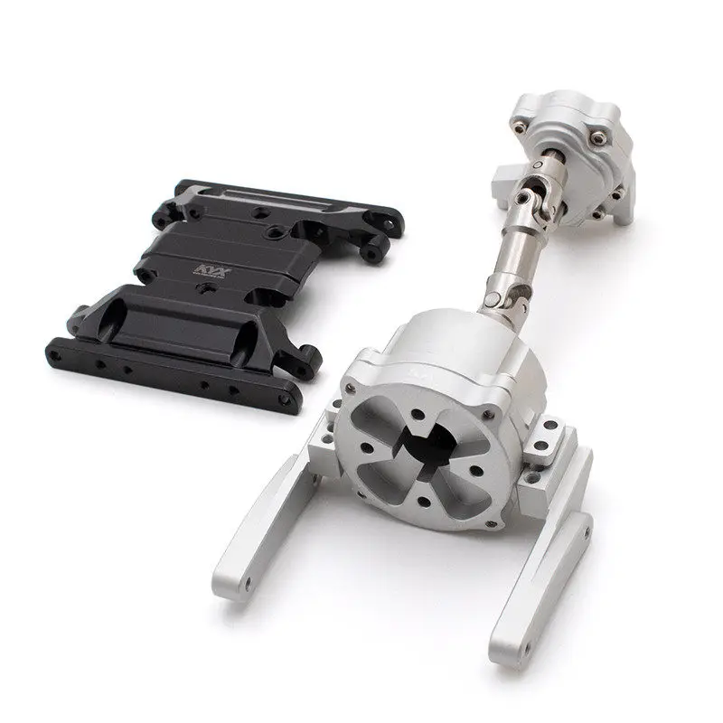 KYX simulation model car DIY modification front gearbox servo bracket planetary gearbox set linear gearbox