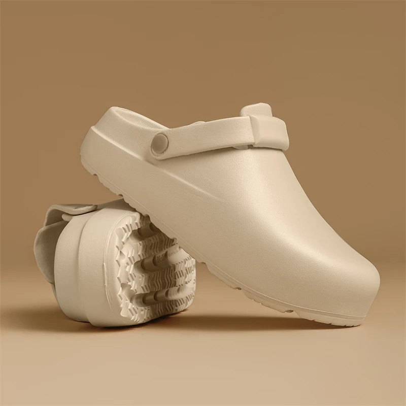 Sandalen Damen 2025, Sommer, neue Baotou-Hausschuhe, rutschfeste, leichte Strandschuhe – Detail 7