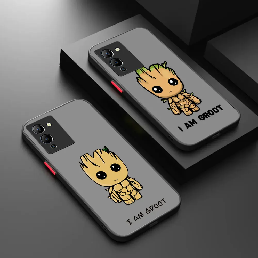 Marvel Lovely Groot Phone Case For Infinix 5 4 TECNO POVA NEO 3 CAMON 17P 15 SPARK 8 6 GO 5 AIR CAMON 16 15 S PRO