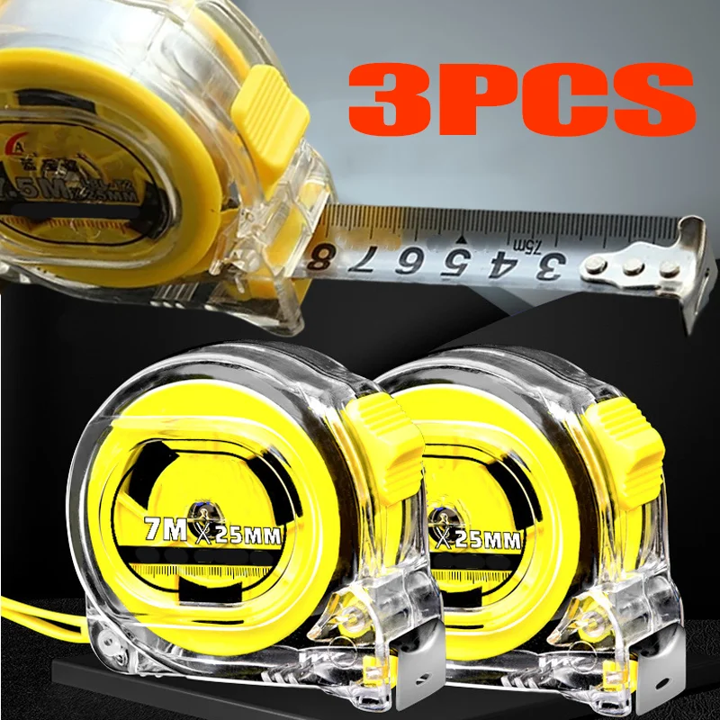 

3/10 м выдвижная линейка из нержавеющей стали, мерная лента, металлический измерительный ручной инструмент, износостойкие линейки для деревообработки