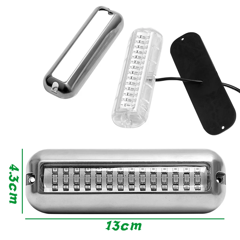 Underwater Light Yacht Accessories 42 LED 10-30VDC Marine Speedboat Boat Lights Navigation Lighting 1 PCS For Marine Boat