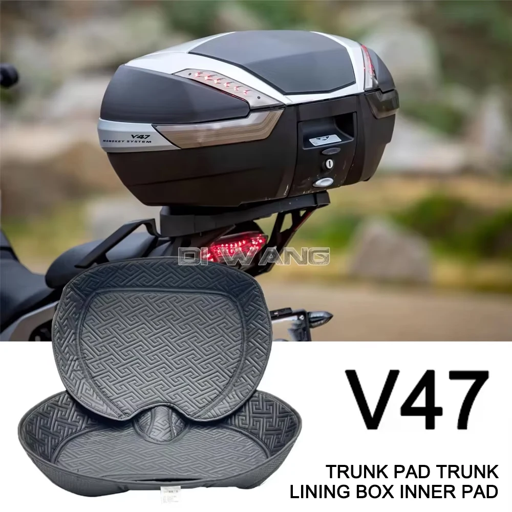 Tronco Forro Caixa Inner Pad, Motocicleta Acessórios, Fit para GIVI V47, V 47