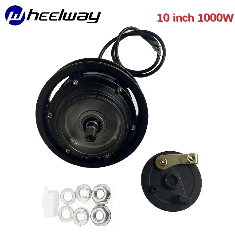 10 Inch 36V48V60V 1000W DC Brushless Split Drum Brake Motor Scooter Electric Bike High Speed Motor Simple and Easy Installation