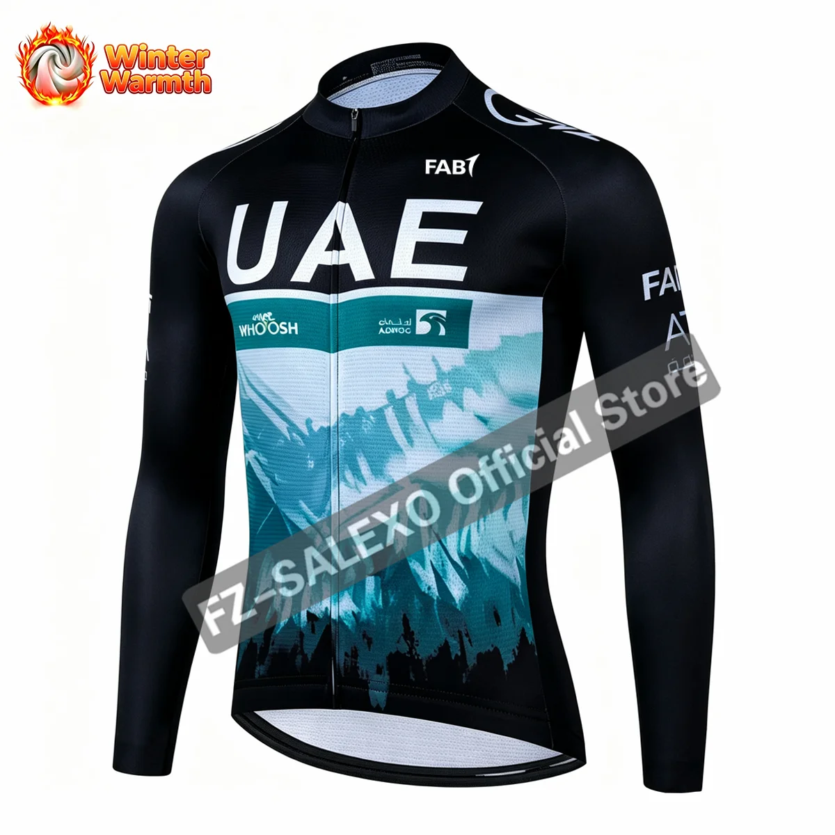 2027 Winter UAE Cycling Jersey - đánh giá và giá Mountain Biking Uae