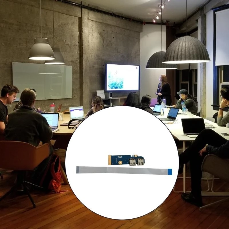 83CE Laptop USB Board Replacement for HP 15-DW 15-DW0043DX L52039-001 LS-H327P