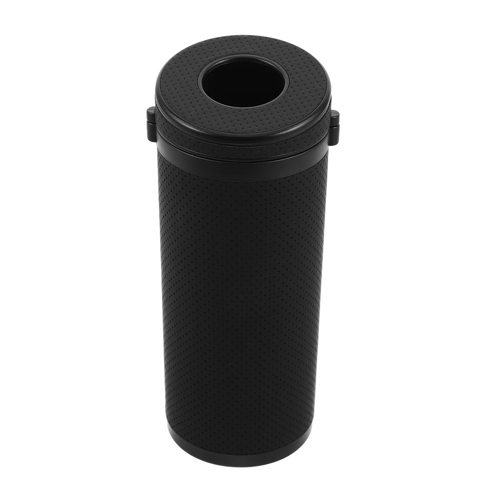 

Tissue Napkin Holder Black Abs Cylinder Tissues Storage Organizer Travel Dispenser Container Round Tube Paper