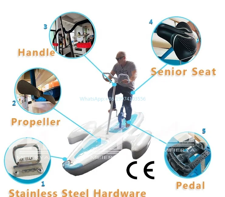 Hot Sale water adults factory sale sea bikes Stainless steel hardware  water bikes for sale