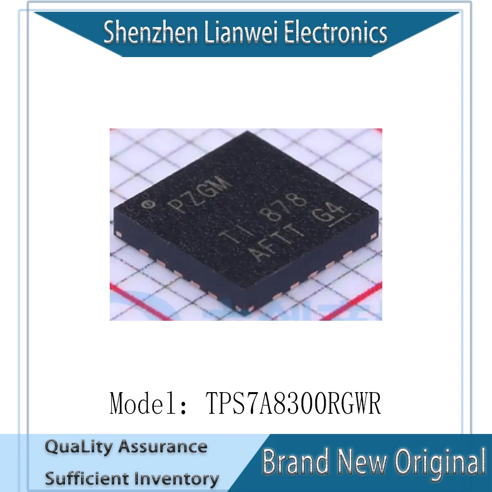 

100% New Original TPS7A8300RGWR PZGM QFN-20