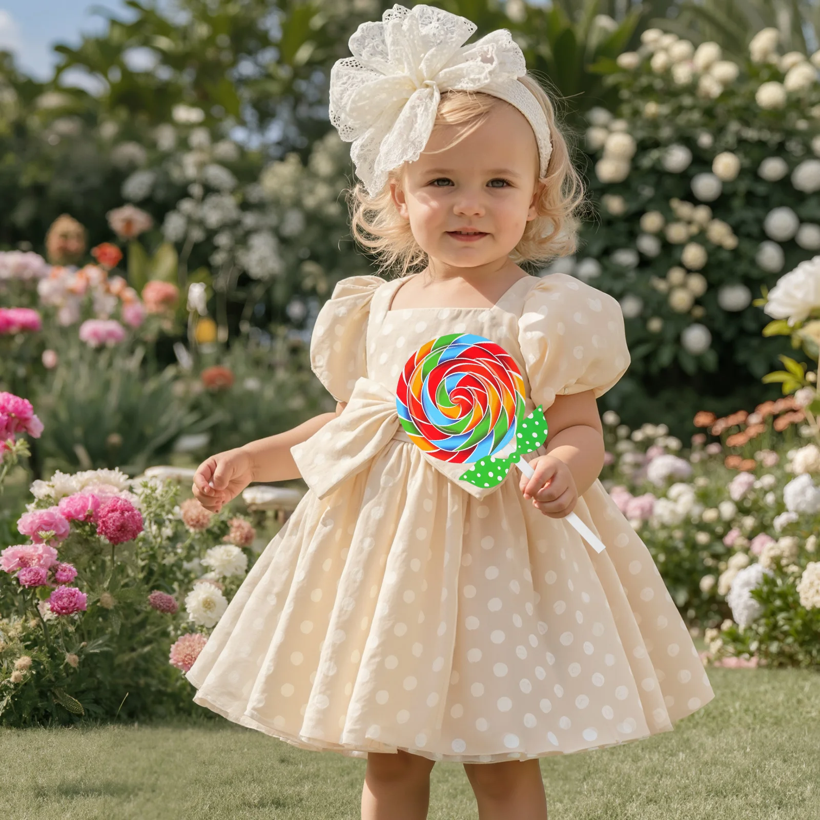 

4Pcs Giant Lollipop Props Vibrant Photography Props for Children's Dance Shows Newborn Photoshoots Fun Party Favors Studio