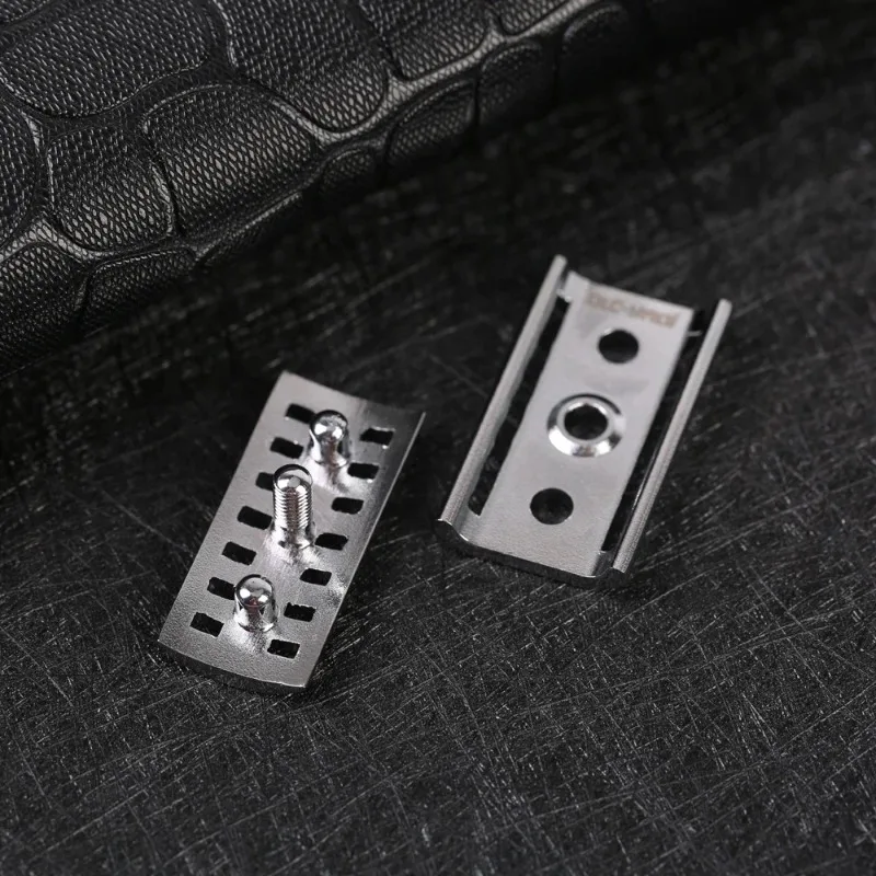 2026 Flash Sale Razor Head Yaqi Matte Chrome Color KNIGHT-HELMET Safety Razor Head for Mens Shaving Razors view 2