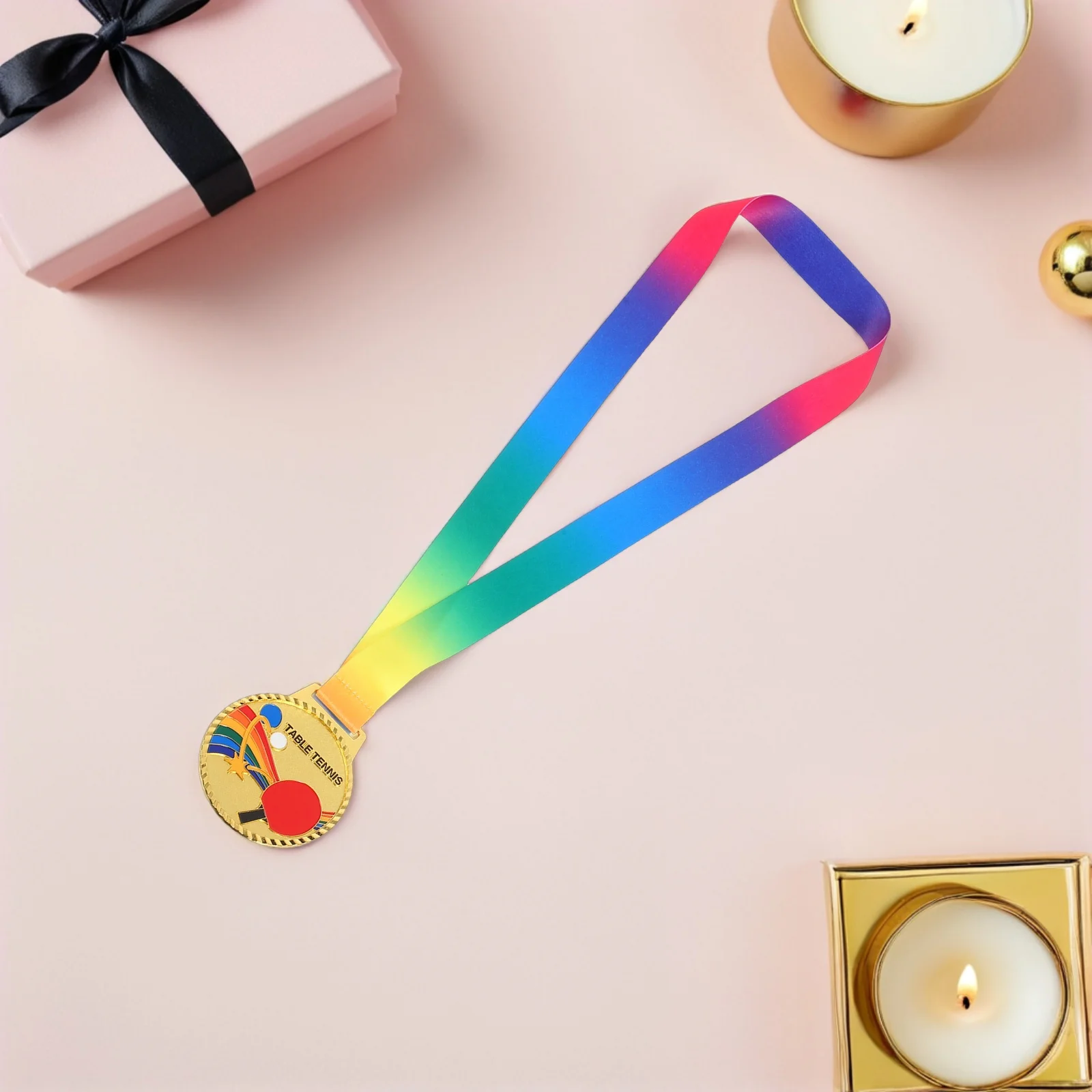 

Pingpong Medals Gold Metal Award For Table Tennis Competition Sports Events Students Tournaments Medal Set