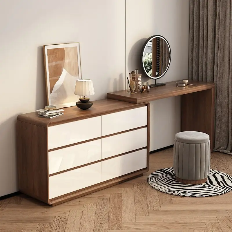 

Bedroom Modern Simple Makeup Table Bedside Storage Cabinet Makeup Table Corner
