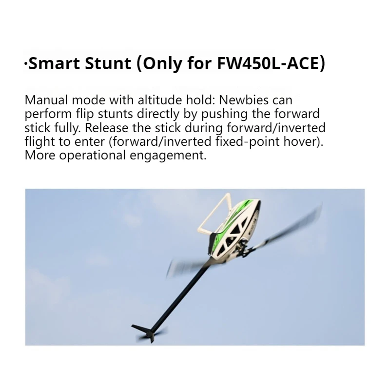 H1 Upgraded FLYWING ACE Flight Control GPS Self-Stabilization, Suitable For 3D Model Helicopters/Real Aircraft, One-Key Return