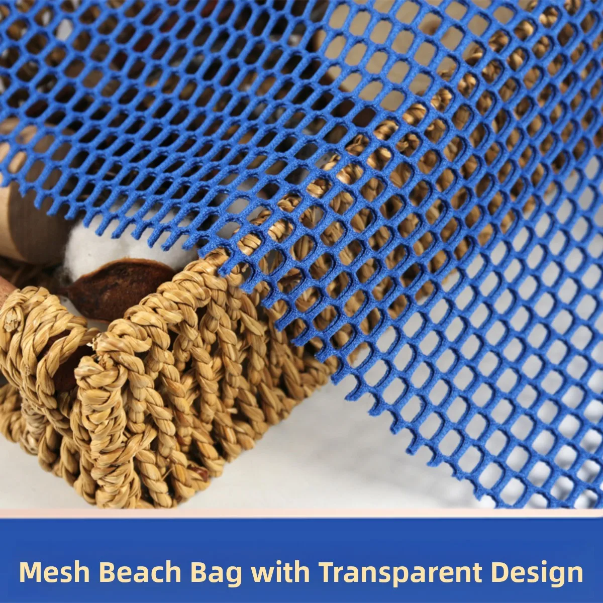 

Сетчатая ткань Cagey Hollow Out для пляжных сумок и одежды, прозрачная, с полой структурой, воздушным слоем и узором в виде сот, из полиэстера.