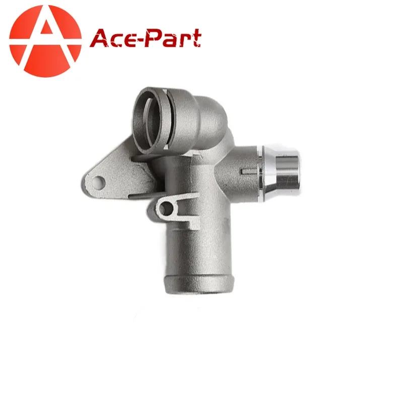 

06B121132E Алюминиевый фланец выхода воды охлаждающей жидкости для A4 1.8T 2002-2006 закрытого внедорожника