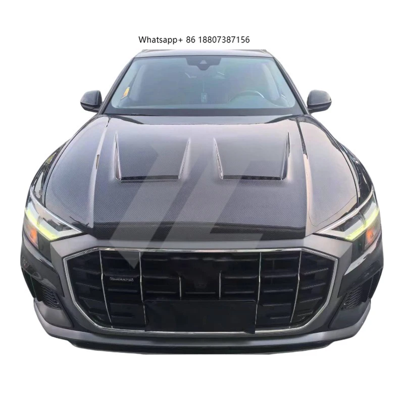 

Carbon Fiber Fibre Front Engine Hood Bonnet Vent forAUDI Q5 SQ5 2020+