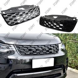 Front Bumper Grille Centre Panel Styling Upper Radiator Grid Grill For  Land Rover Discovery 5 LR5 2017 2018 2019 2020-2024