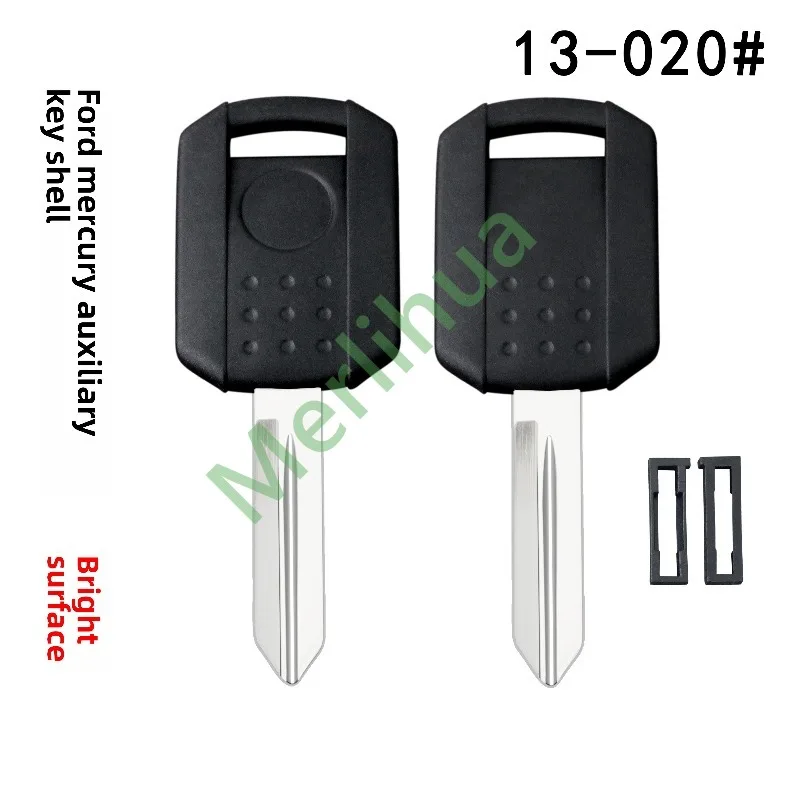 FOR Ford Mercury Rubber Grip Key Shell Replacement Housing For Installing Ignition Transponder Chip