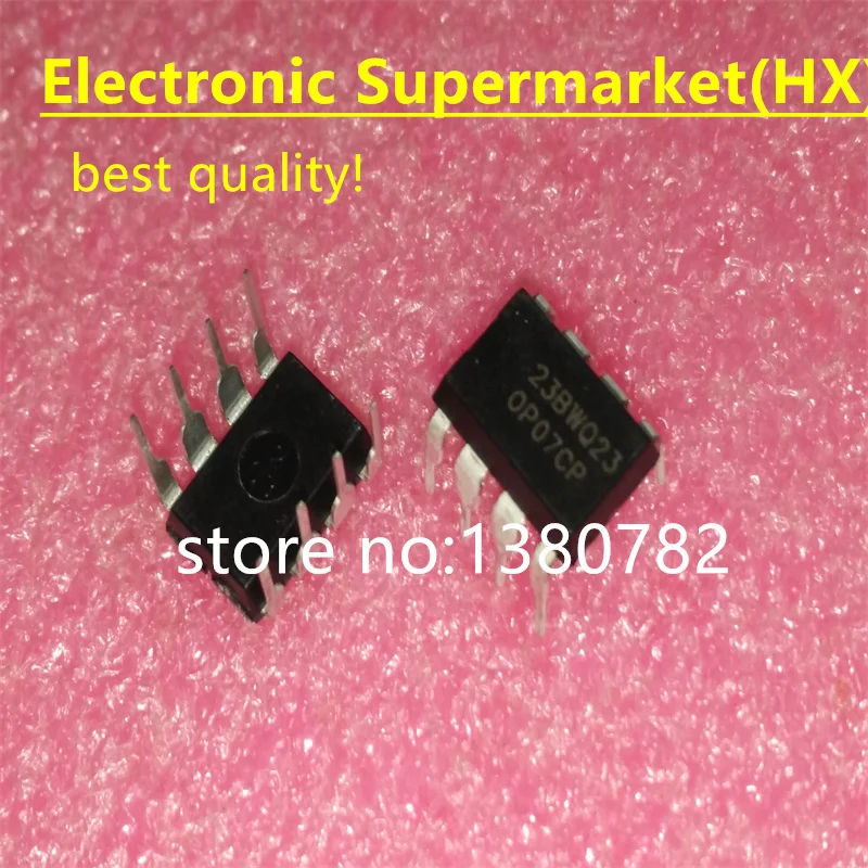 

Free shipping 100pcs/lots OP07CP DIP-8 IC In stock!