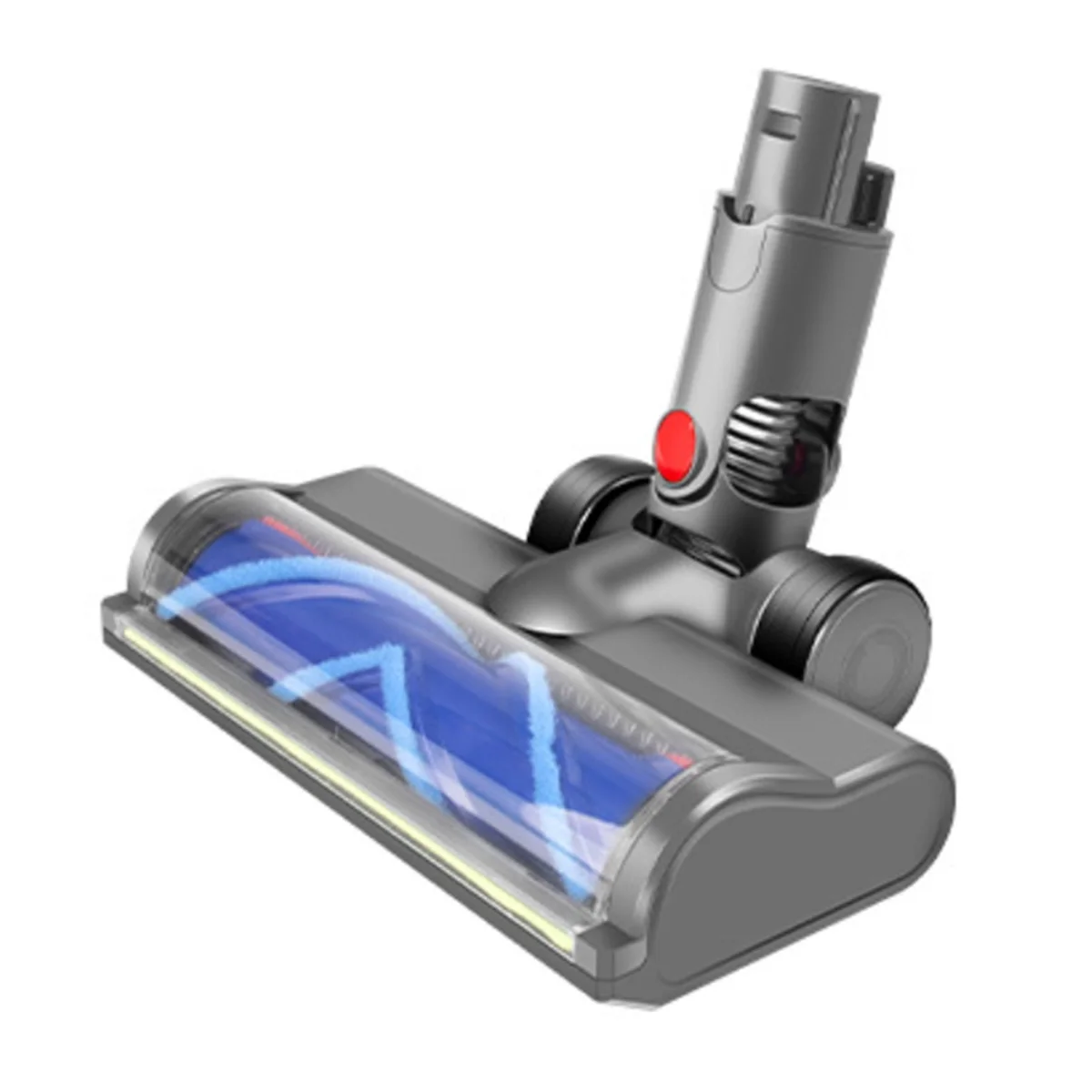 Direct Drive Brush Head for Dyson V6 DC58 DC59 DC62 DC72 Vacuums Attachment with LED Dust Lights for Floor Cleaner