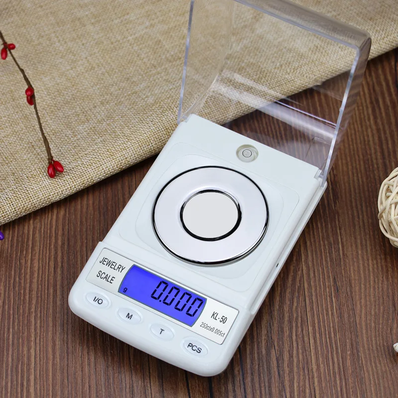 High-precision electronic scale 0.001g powder weighed small balance weighed milligram scale jewelry scale