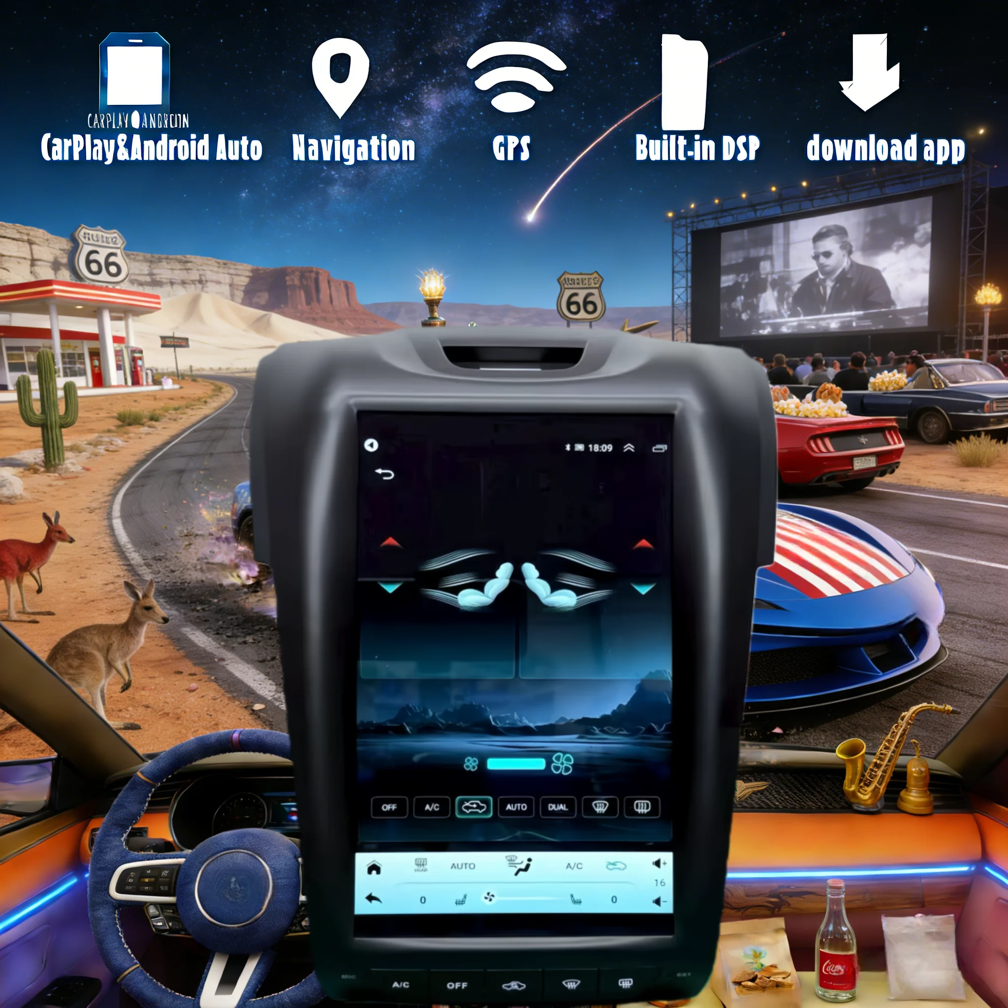 

11.6-дюймовый автомобильный мультимедийный центр Android 14 с CarPlay и Auto для Isuzu D-Max, Mu-X, Chevrolet S10, Trailblazer 2015-2018: автомагнитола, GPS-навигатор, головное устройство, стереоплеер