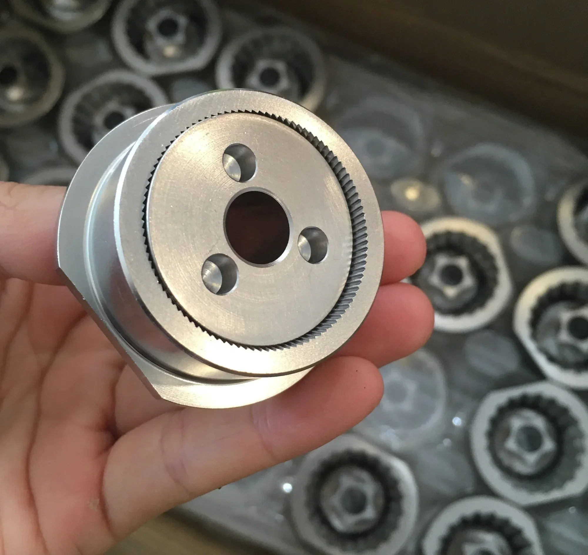 Stainless Steel 48 Mm External 31.8 Mm Inner Burr Coffee Bean Mill Cone Mill Steel Blade Burr