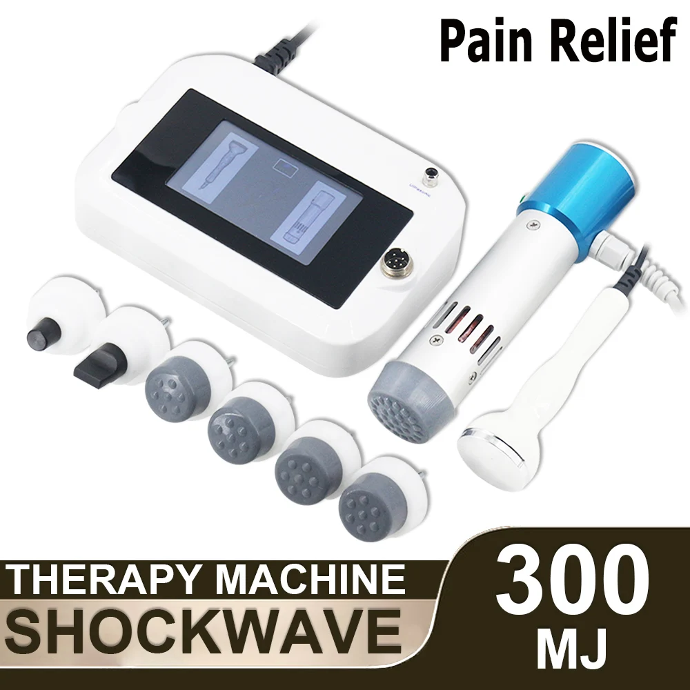 300mj Professional Shockwave Therapy Machine Ultrasonic Device Effectively Relieve Limb Pain ED Treatment Massager Household