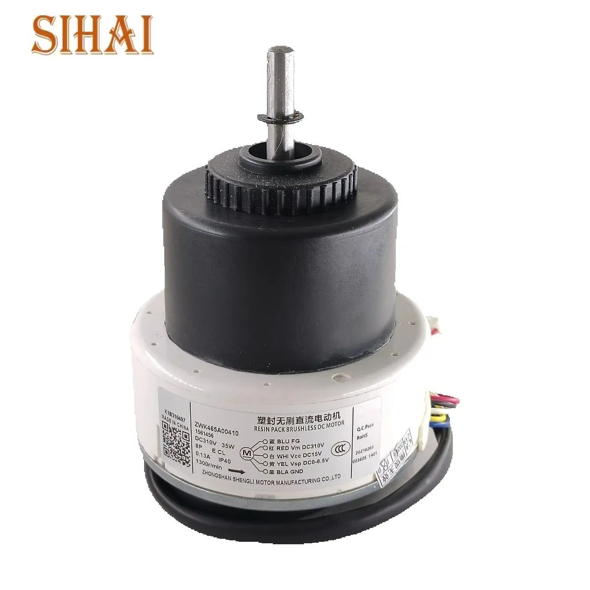 

New motor For Haier Air Conditioner DC Fan Motor ZWK465A00410 1561456