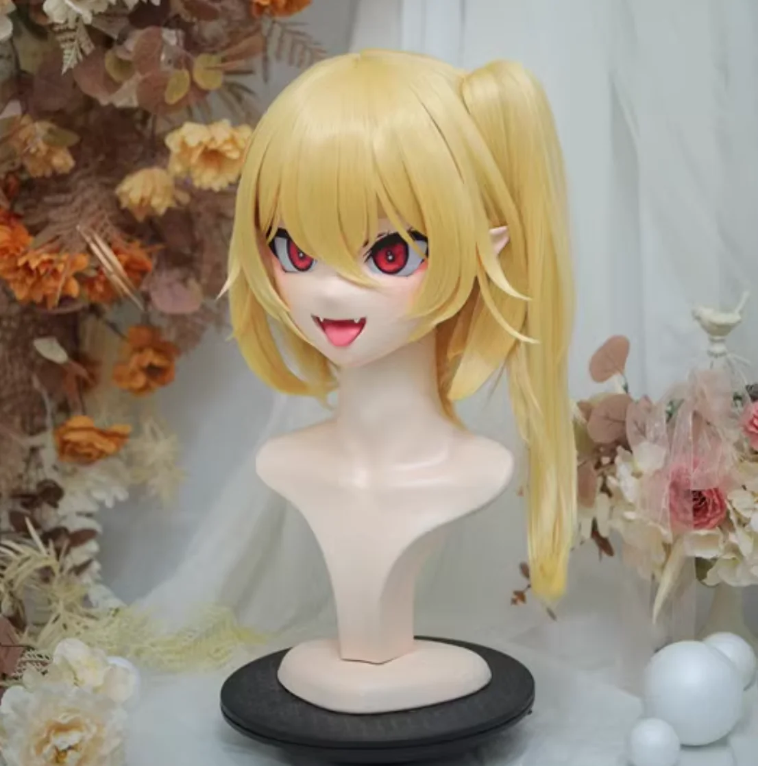 

(NFD313-67)Customize Full Head With Lock Pretty Female/Girl Japanese Animego Character Kig Cosplay Kigurumi Mask Crossdress Doll