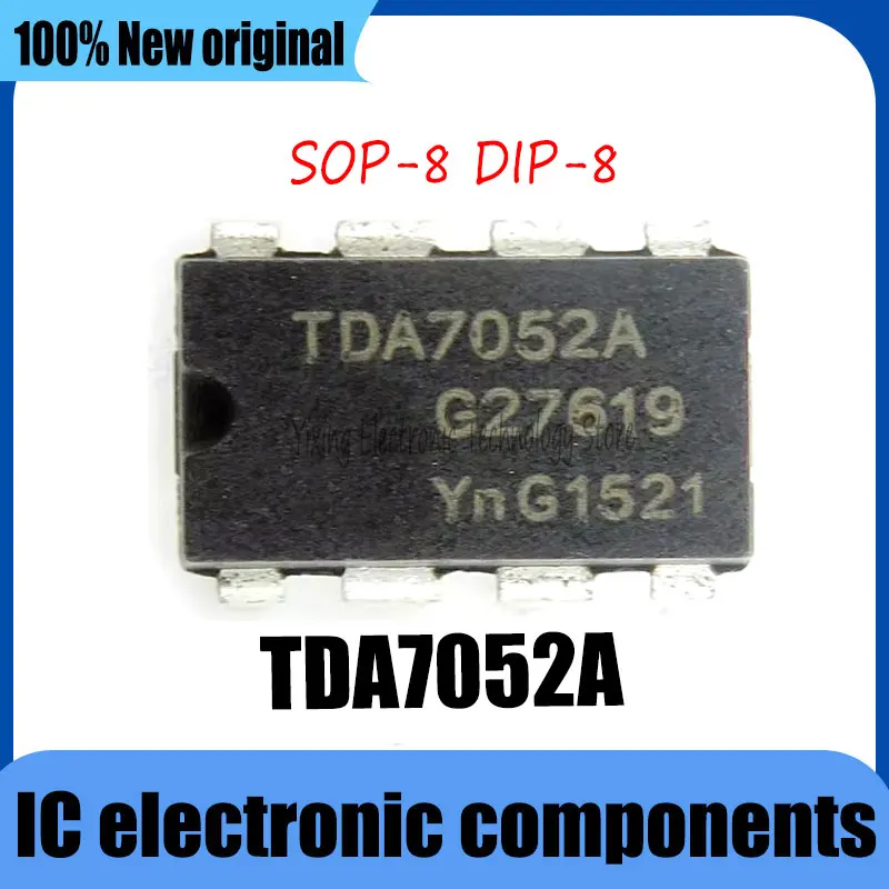 1-10PCS NEW TDA7052A DA7052A TDA7052 SOP-8 DIP-8 IC Chip