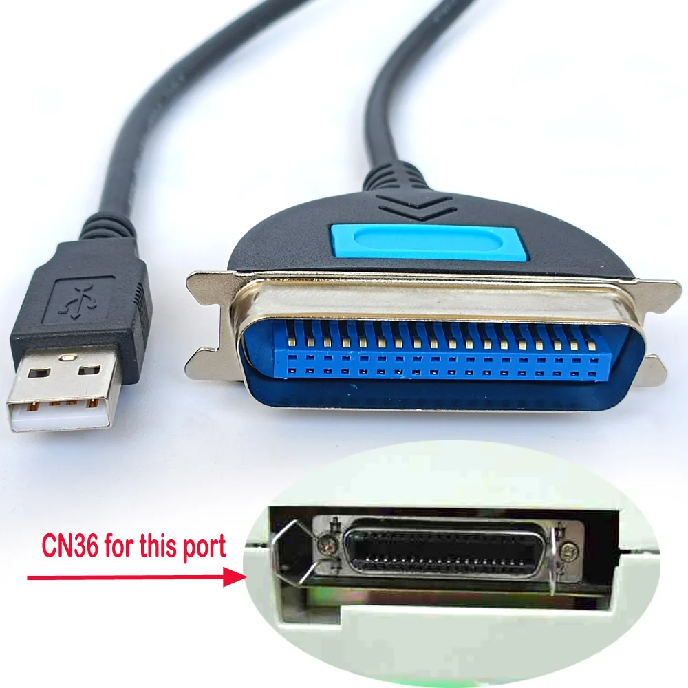 

usb2lpt/usb to parallel CN36 Ticket/Receipt Printer Cable PL2305 chip 150cm