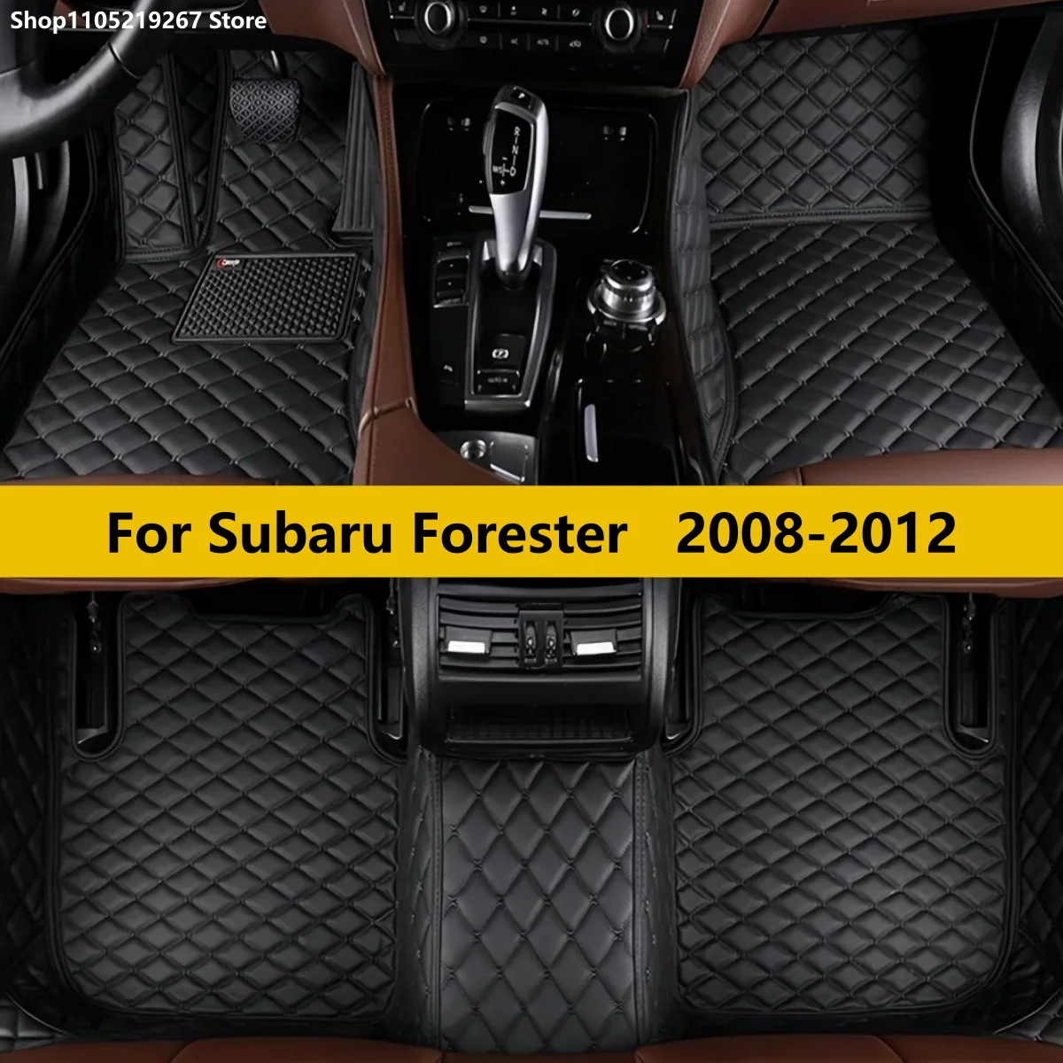 

Custom For Subaru Forester 2008 2009 2010 2011 2012 Auto Floor Mats Automobile Cover Interior Accessories