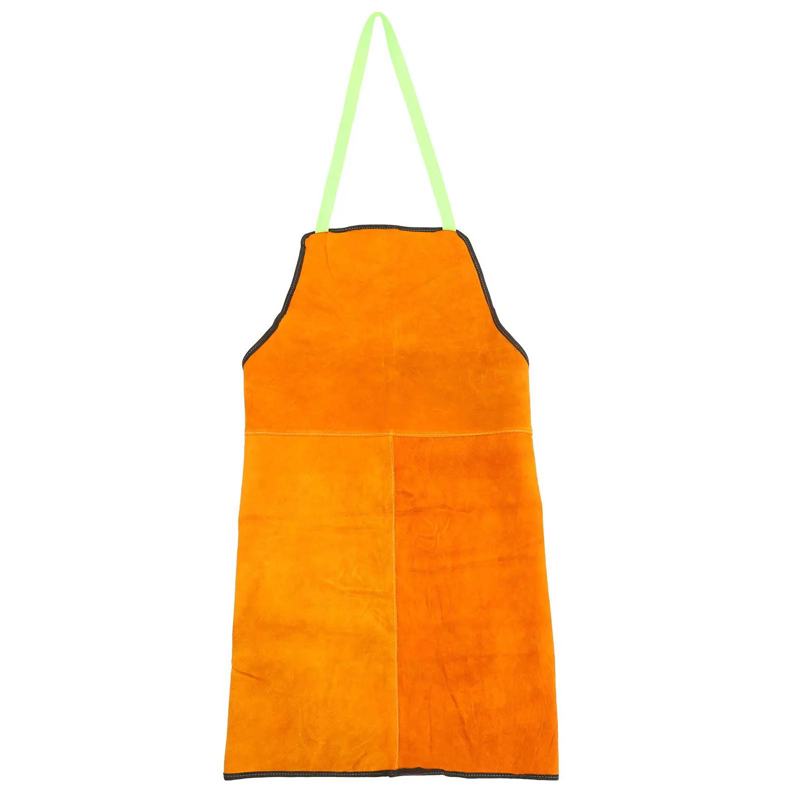

1Pcs Cowhide Welding Apron Heat Resistant Fireproof Protective Work Apron for Welders Carpenters Blacksmiths Mechanics Grillers