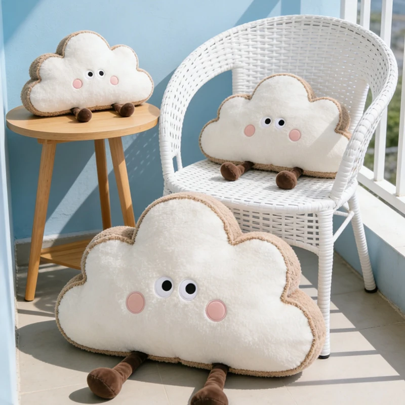 

Мягкая плюшевая подушка-облако Kawaii Cloud Toast, 35/55/65 см, милый подарок на день рождения или Рождество для детей и девочек, декор