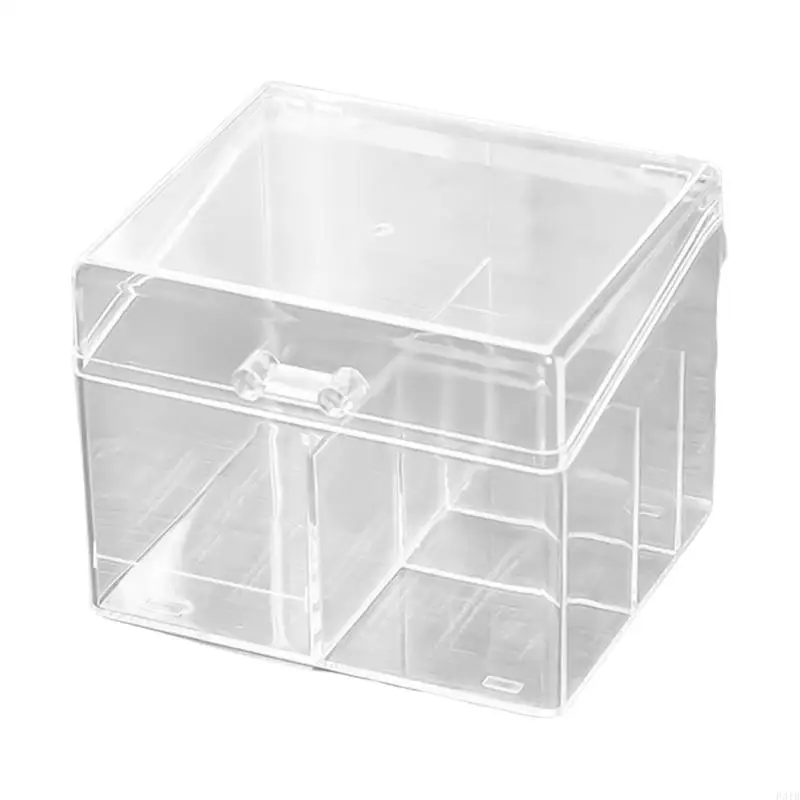 

MultiPurpose Acrylic Storage Box for Secure Protective Credit Cards Passports Game Cards Dustproof Holder Case P31B