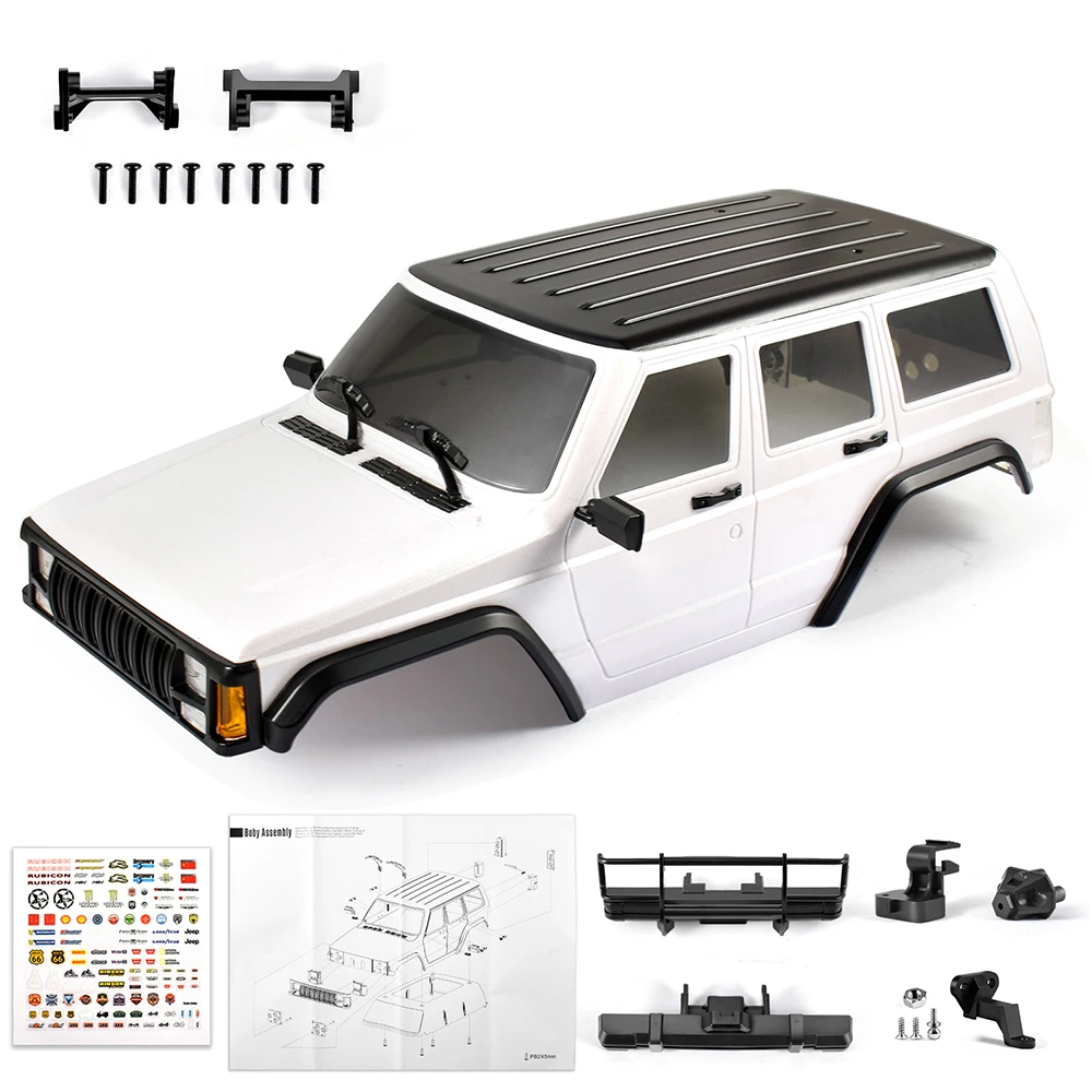 

AUSTAR RC Car Shell 1:18 Jeep Car Casing Model Car Casing Remote Control Car Parts For 1/18 RC Crawler Car Original Upgrade Part