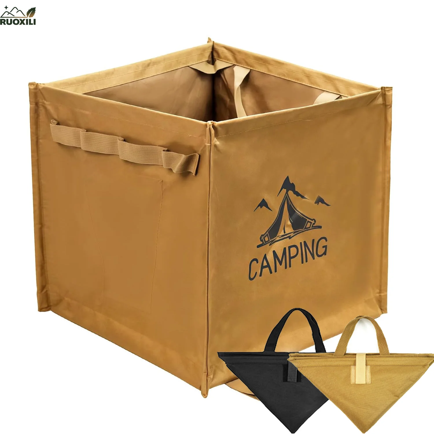 

Складной мусорный бак, популярный легкий, складной мусорный бак для кемпинга, мусорный бак для патио, легкий, прочный, прочный