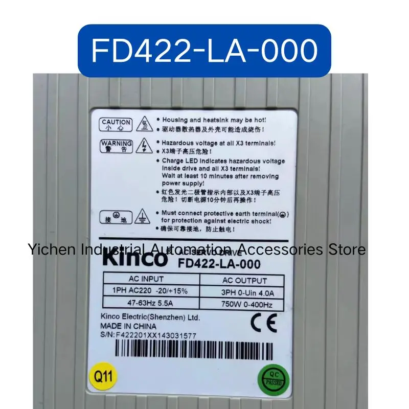 中古 FD422-LA-000 サーボドライブ 750W テスト済み OK 高速配送