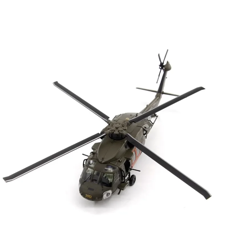 1/72 Scale AF1 U.S. Army UH-60A Helicopter 84-23951 Finished Alloy Aircraft Model Simulating Military Combat Take-off In Place