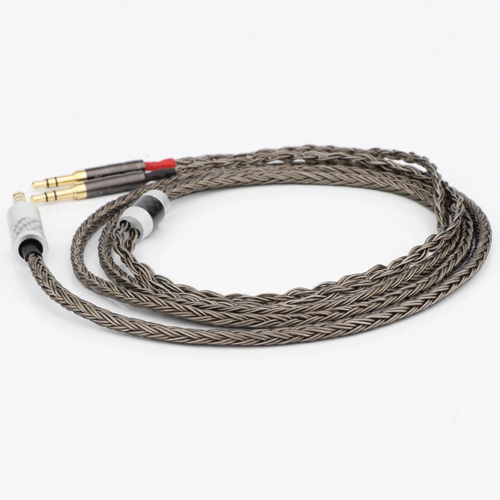 Sony MDR-Z7 Z1R Z7M2 балансировочный кабель для наушников D7100 D7200 D600 4-контактный XLR 4,4 3,5 посеребренный кабель для обновления из монокристаллической меди