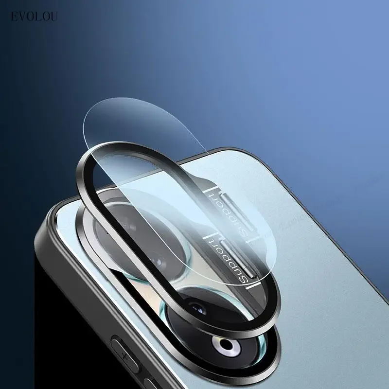 Case for Honor 90 100 200 Pro Metal Lens Camera Holder Cover for X40 X50 Ultra-thin Matte Anti-fingerprint with Magnetic Car