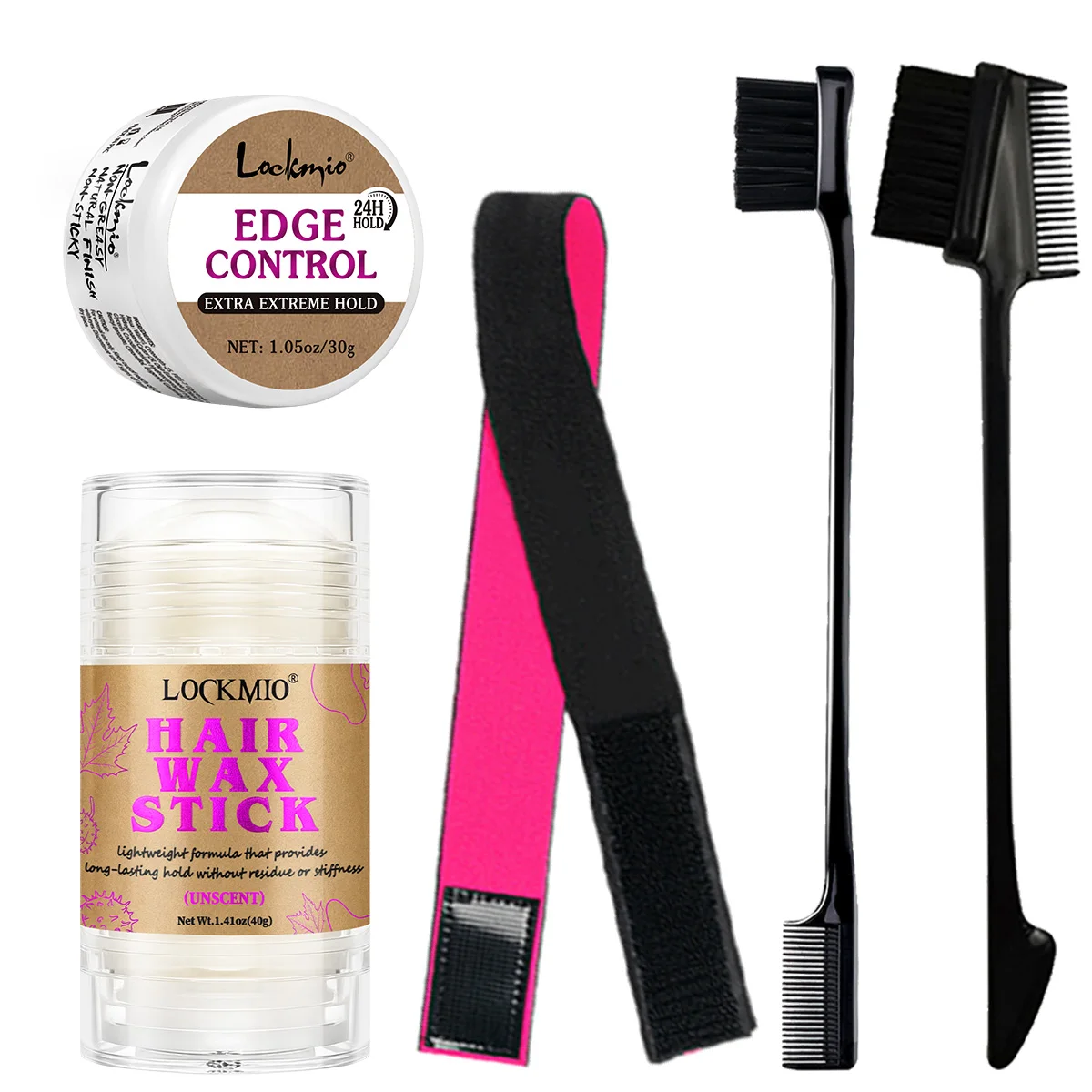 

2025 Styling Hair Wax Stick for Kids Women, Baby Bangs Control Gel Solid Wax Smoothing & Slick Stick for Hair Wigs & Accessories