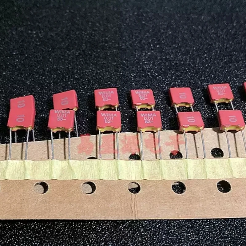 

0.01UF 63V imported Weima WIMA 63V103 10NF 100V MKS2 audio fever capacitor