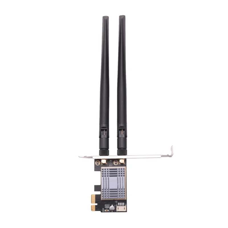 QWE-5X N1202 AR5B22 2.4G/5G Dual Band PCIE Kartu Jaringan Wi-Fi dengan Bluetooth 4.0 untuk Desktop Pcsand Server Adaptor Jaringan